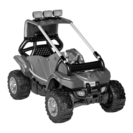 Mattel POWER WHEELS CHP66 Owner's Manual