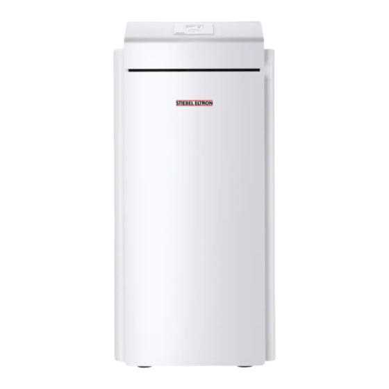 STIEBEL ELTRON HPG-I 12 S Premium Operation And Installation Manual