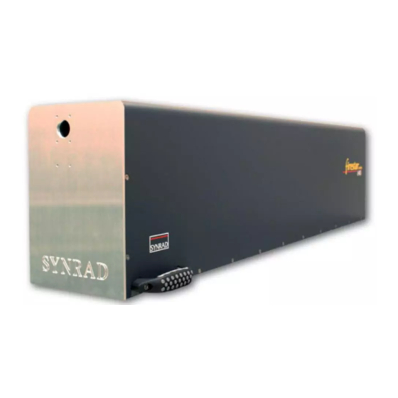Synrad Firestar i401 Series Operator's Manual