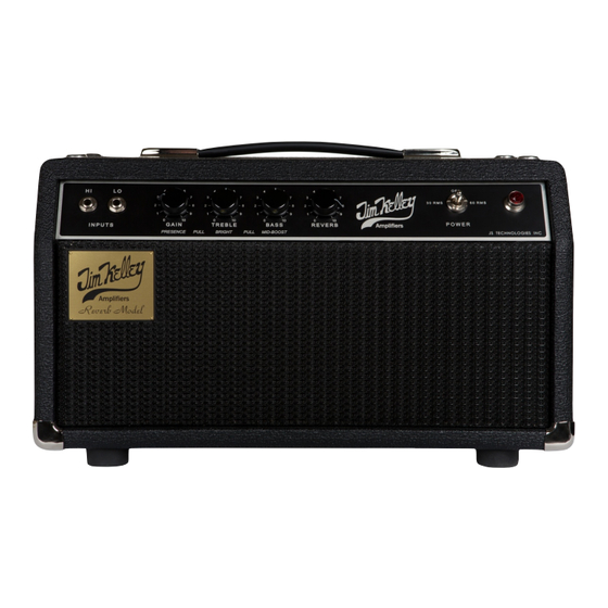 Suhr JIM KELLEY User Manual