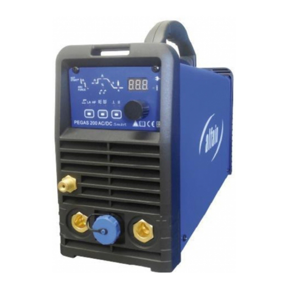Alfa IN PEGAS 200 AC/DC PULSE Smart Operating Manual