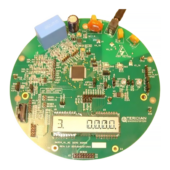 Teridian 71M6534H User Manual