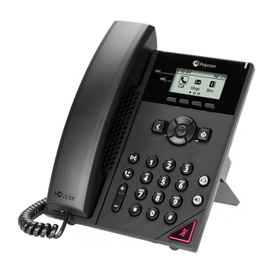 Polycom VVX 150 Getting Started