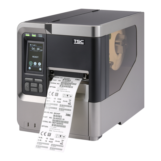 TSC MX241P Series User Manual
