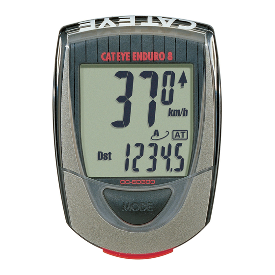 Cateye CC-ED300 Owner's Manual