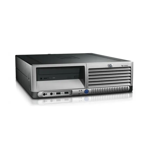 HP Compaq dc7100 DT User Manuals