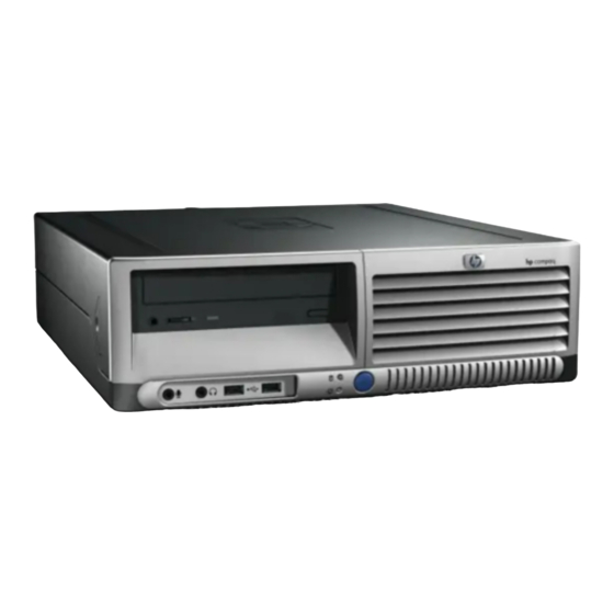 HP Compaq dc7100 DT Reference Manual