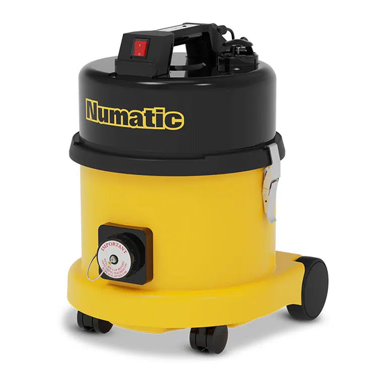 Numatic HZ 370-2 Owner's Instructions Manual
