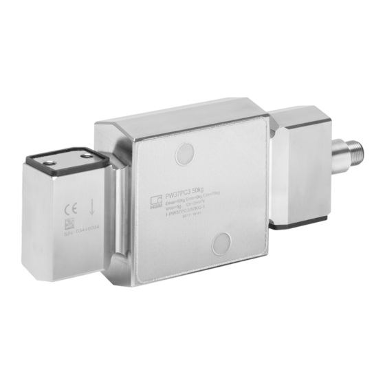 HBK PW37P Mounting Instructions