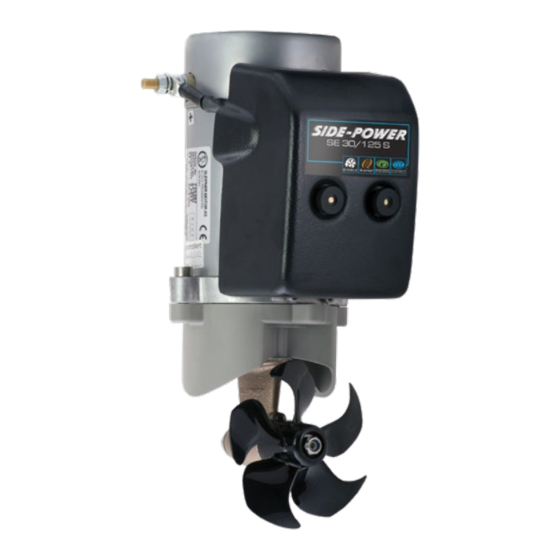 SLEIPNER MOTOR AS Side-Power SE-20/110 S Installation Manual
