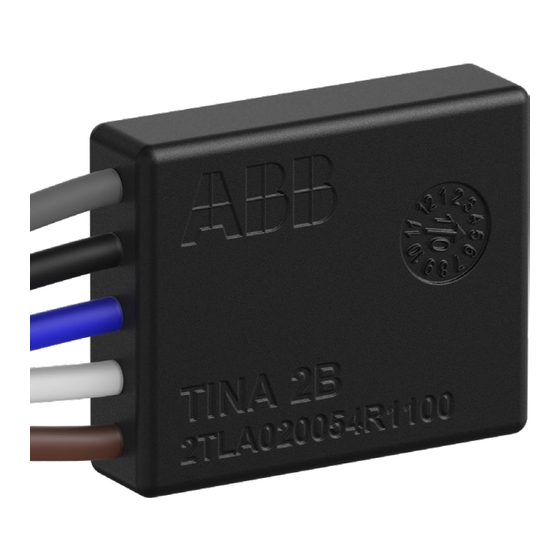 ABB Tina 2A Product Manual