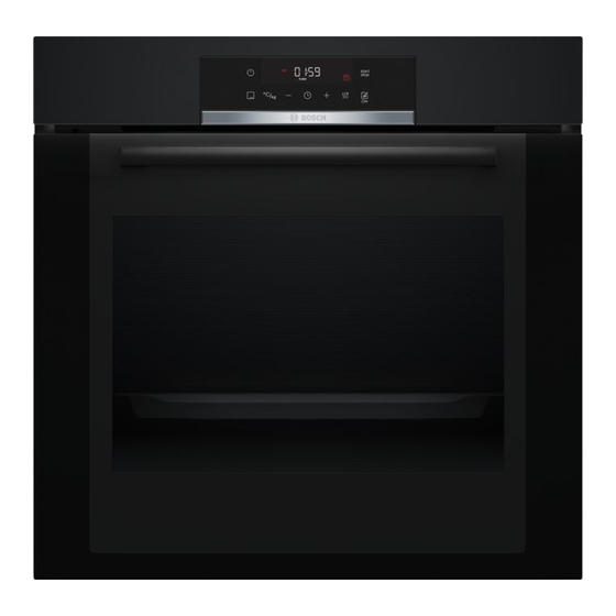 Bosch HBA372B 0 Series User Manual And Installation Instructiions