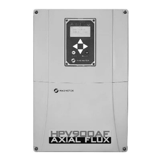 Magnetek Elevator Axial Flux HPV900 Series Manuals