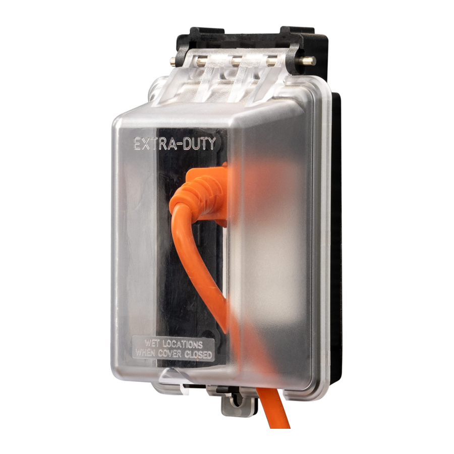 Jasco UltraPro - Outdoor Electrical Outlet Cover Manual