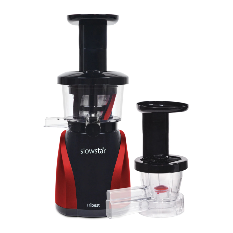 Tribest slowstar SW-2000 / SW-1000 / SW-2000-B Manual