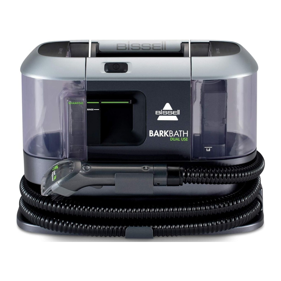Bissell BarkBath Dual Use 2592 Series Manual