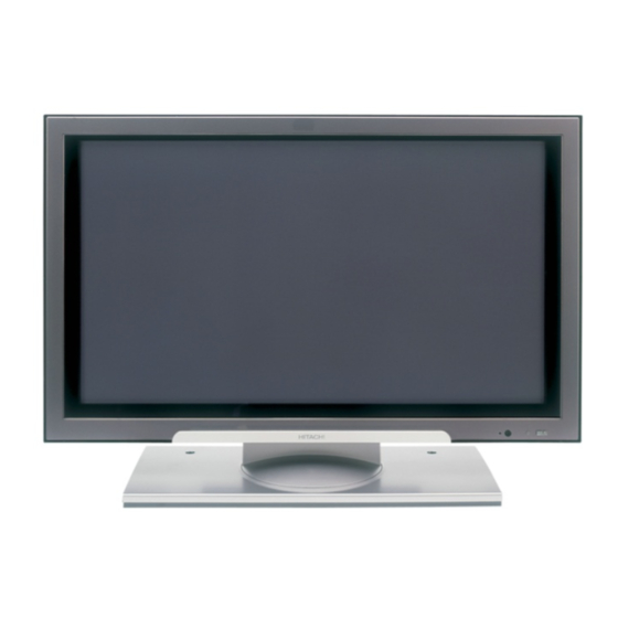Hitachi 55PD5000 User Manual