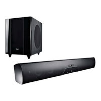 Teufel Cinebar 51 THX Technical Specifications And Operating Instructions