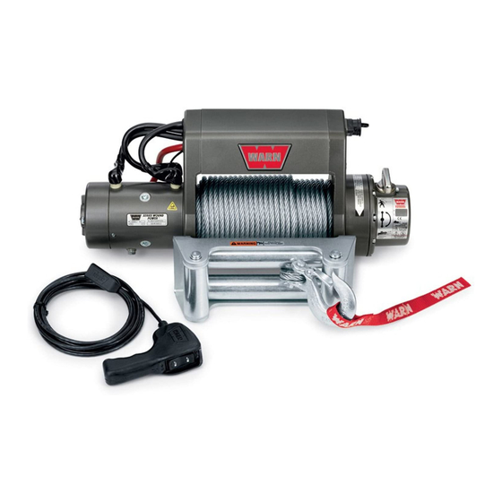 Warn Industries xd9000i Installation And Operator's Manual