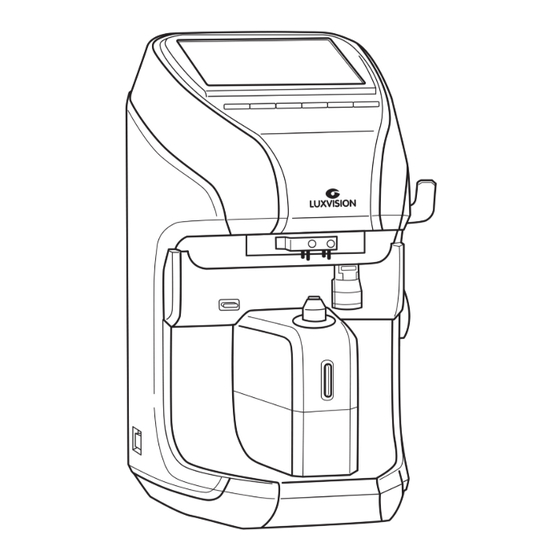 User Manuals: luxvision LM-7800 Digital Lensmeter