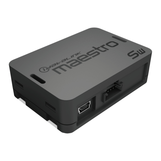 iDataLink Maestro Installation Manual