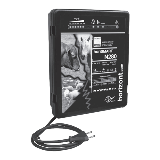 Horizont horiSMART N280 Fence Controller Manuals