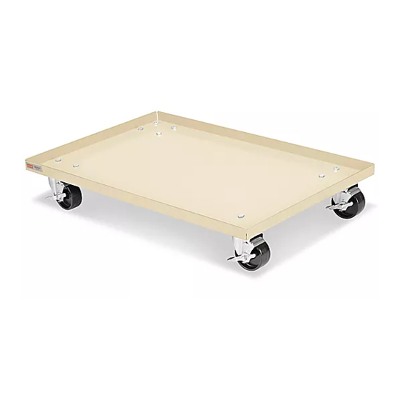 U-Line Cabinet Dolly Manual