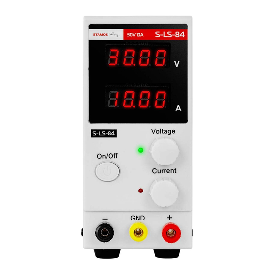 STAMOS S-LS-84 User Manual