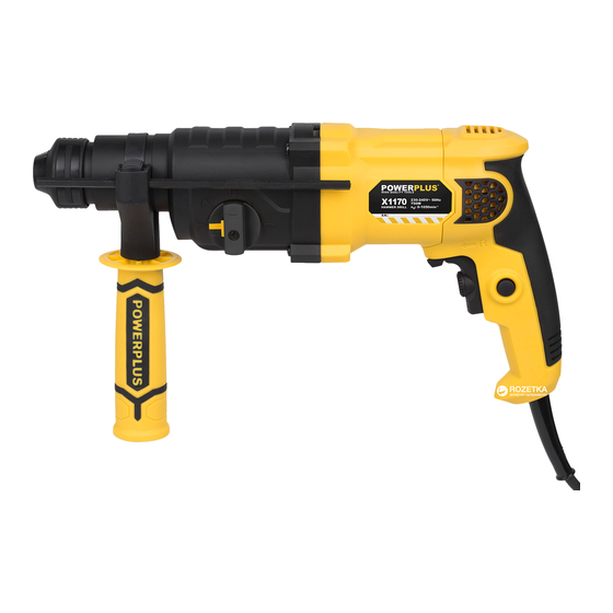 Powerplus POWX1170 Quick Start Manual