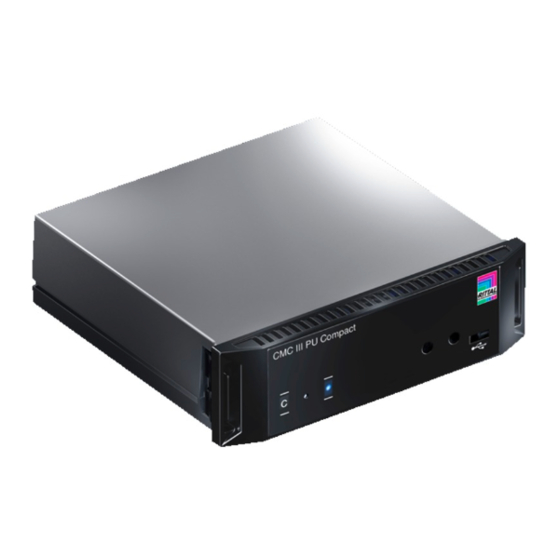 Rittal CMC III Installation Manual And Short User's Manual
