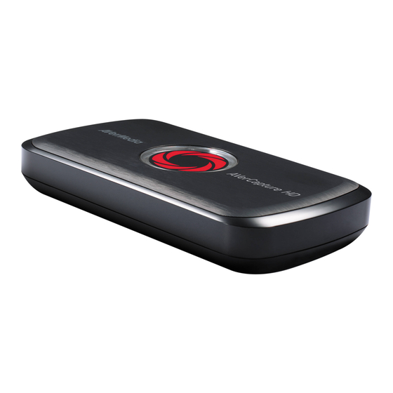 Avermedia LGP Lite Quick Manual