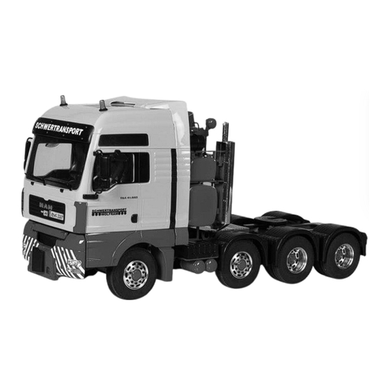 ROBBE MAN TGA XXL 8x4/4 Assembly And Operating Instructions Manual