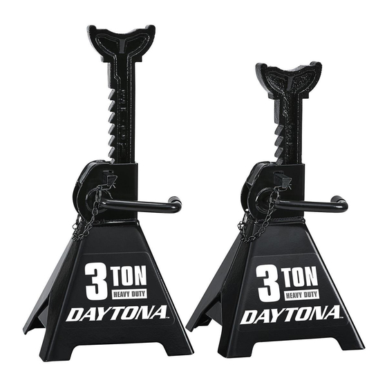 Daytona DJS3TBK Owner's Manual & Safety Instructions