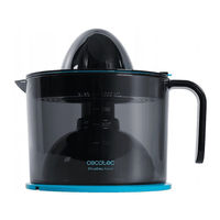 cecotec ZitrusEasy Adjust Black Instruction Manual