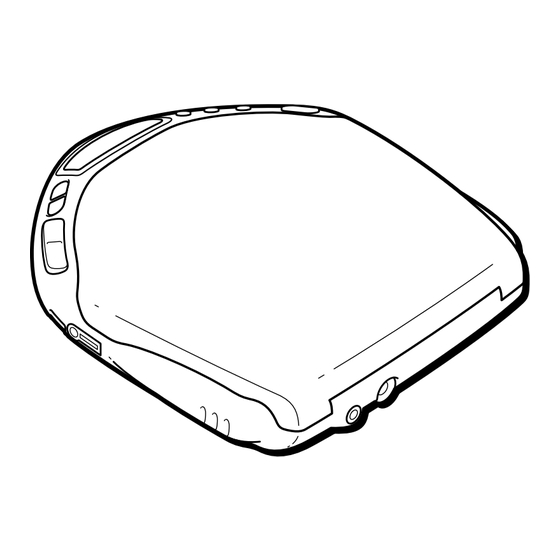 Sony Discman D-E305 Operating Instructions