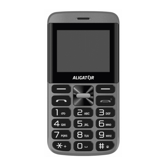 ALIGATOR A910 Senior Instructions For Use Manual