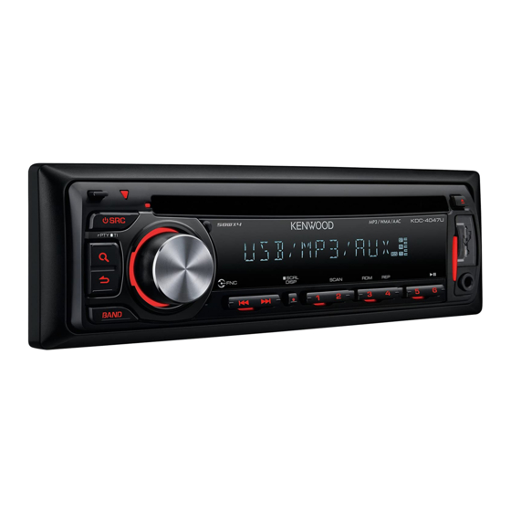 Kenwood KDC-4047UGY Service Manual