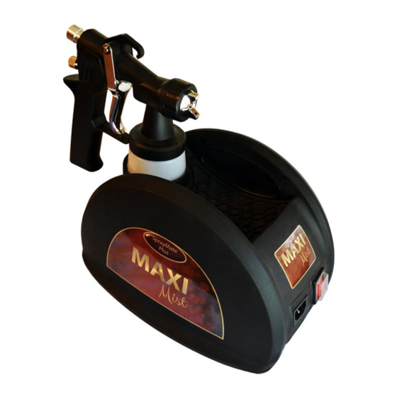 MaxiMist SprayMate Plus Manual