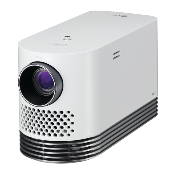 LG CineBeam Laser HF80JS Manuals