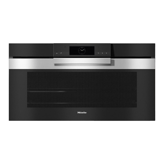 Miele H 7890 BP Operating And Installation Instructions