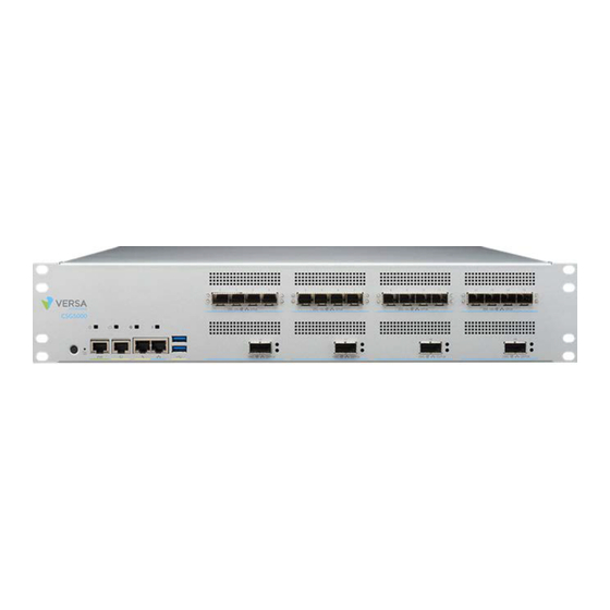 Versa Networks Cloud Services Gateway 5000 Series Hardware Manual