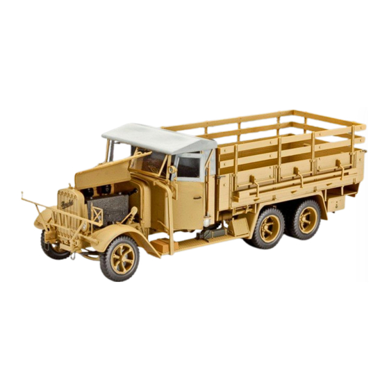 REVELL Henschel Typ33 D1 Assembly Manual