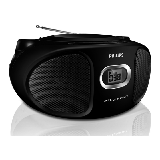 Philips AZ302/37 User Manual