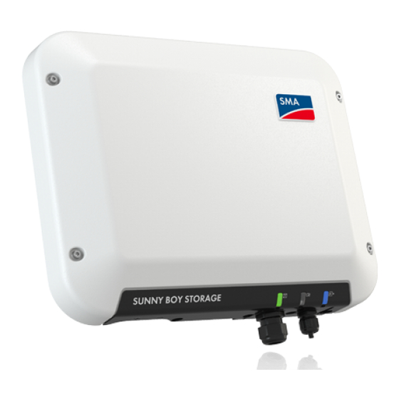SMA SUNNY BOY STORAGE 2.5 Technical Information
