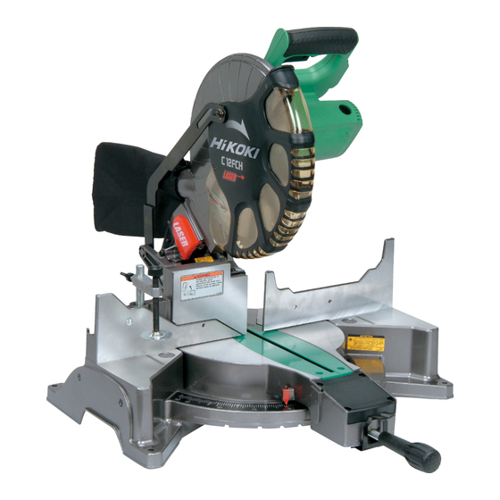 HIKOKI C 12LCH Handling Instructions Manual