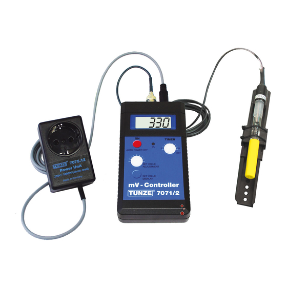 Tunze 7074/2 Instructions For Use Manual