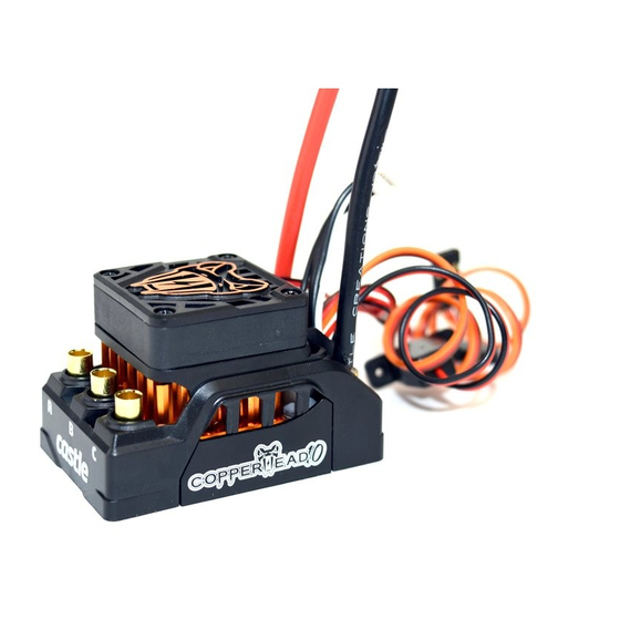 CASTLE COPPERHEAD 10 Quick Start Manual