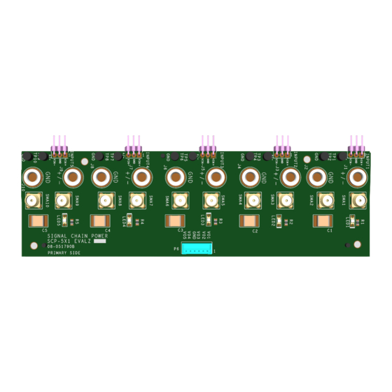 Analog Devices ADI Power SCP-5X1-EVALZ Demo Manual