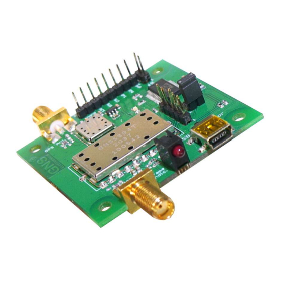 GNS 5894TAC Quick Manual