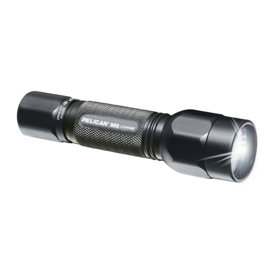 Pelican M6 LITHIUM 2320 - Flashlight Manual